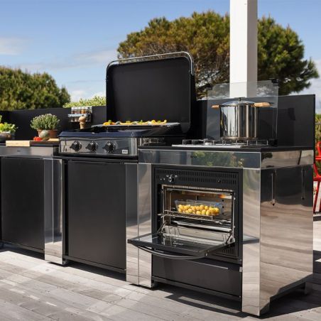 Meuble de cuisson Eno MODULO 80cm Four Inox 3224780000525