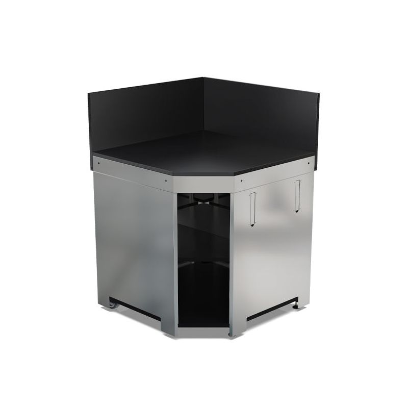 Meuble Angle ENO Modulo Inox 82cm Cuisine Extérieure MODULO Angle-Inox