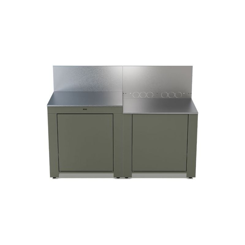 Cuisine extérieure ESSENTIAL 160cm Acier Inox 3224780000143