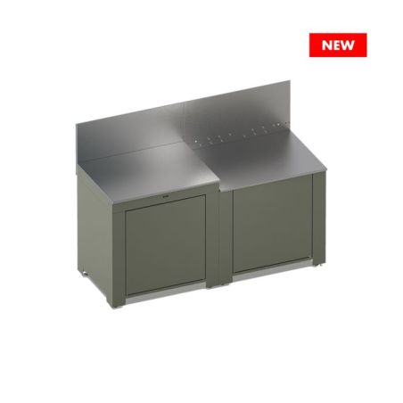 Cuisine extérieure ESSENTIAL 160cm Acier Inox 3224780000143