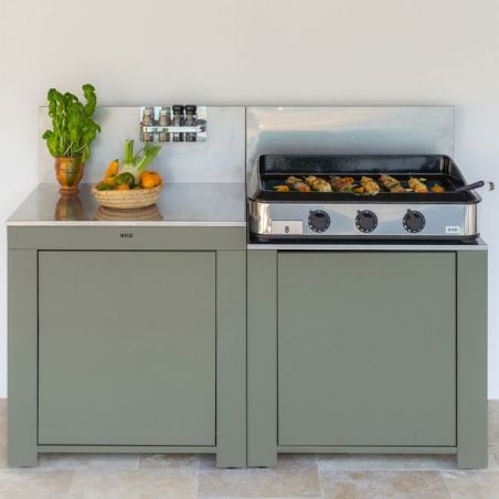 Cuisine extérieure ESSENTIAL 160cm Acier Inox 3224780000143