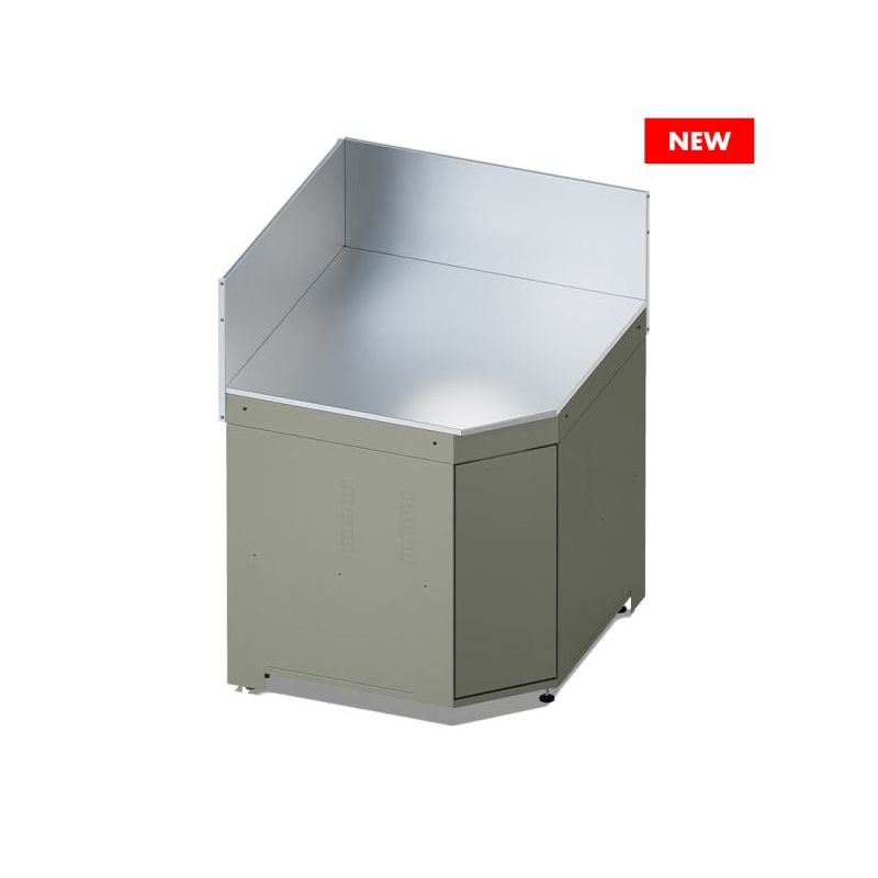 Meuble angle extérieur Eno Modulo 82cm acier inox 3224780000464