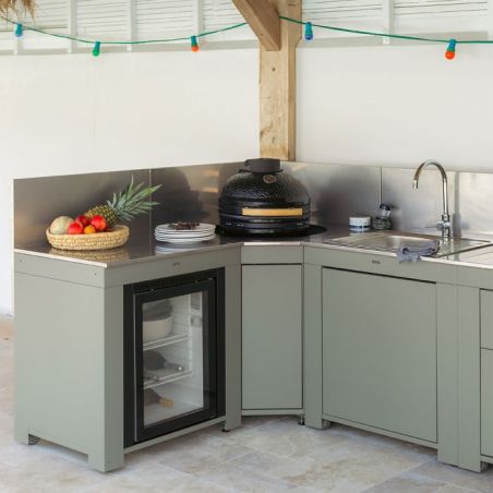 Meuble angle extérieur Eno Modulo 82cm acier inox 3224780000464