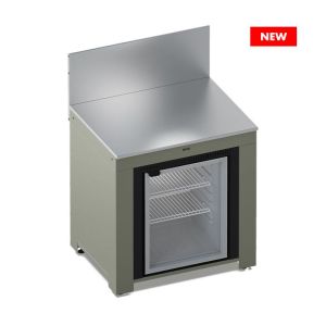 Meuble Modulo Frigo 75L Sauge 80cm Tropicalisé 3224780000440