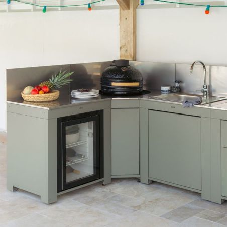 Meuble Modulo Frigo 75L Sauge 80cm Tropicalisé 3224780000440