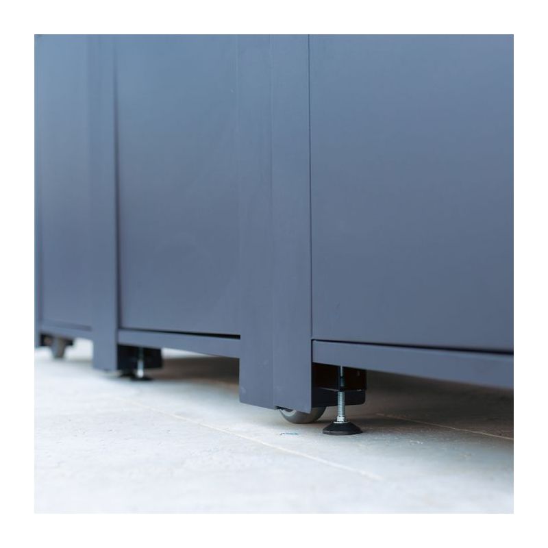 Roulettes et Pieds Eno MODULO Inox marin Extérieur 3224780044956