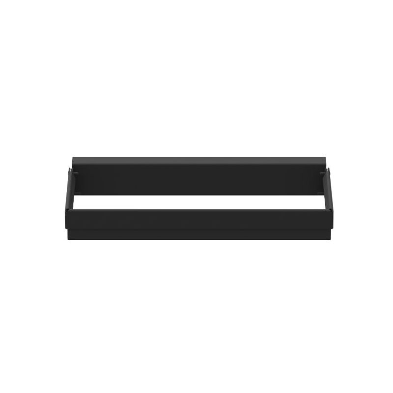 Support Sac Poubelle MODULO Noir 30cm 50L 3224780043416