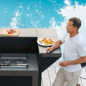 ENO MODULO Kit comptoir 60-Gris cargo Acier 60cm Bar