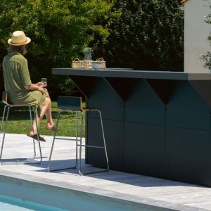 Kit comptoir ENO FELIX 120cm, intérieur/extérieur, 3224780043966