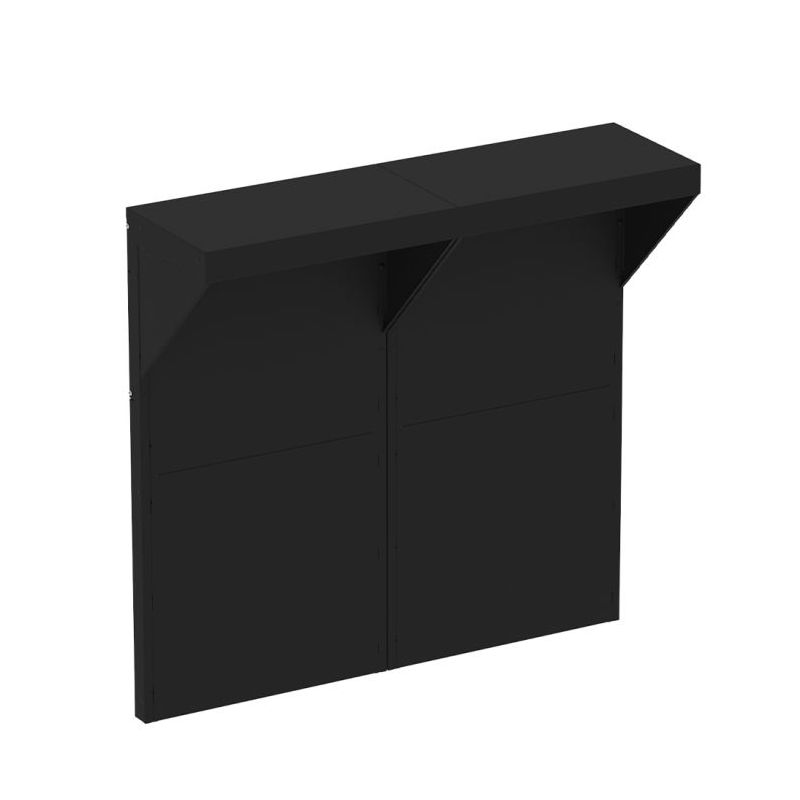 Kit comptoir ENO Modulo Felix 120cm Acier Noir 3224780043973