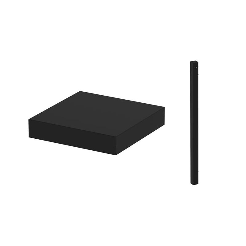 ENO Modulo Kit d'angle noir 35cm Acier galvanisé 3224780043881