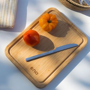 Planche à découper bambou compacte 31cm rigole - 3224780044697