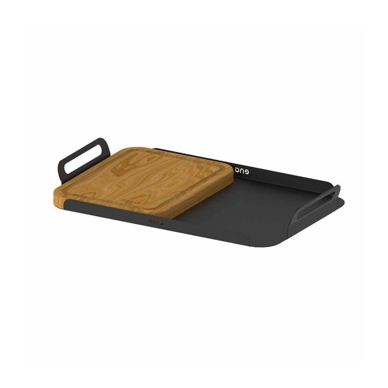 Plateau de découpe acier bambou 53cm réversible 3224780040842