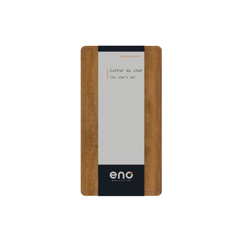 Coffret du chef ENO Plancha Inox Bambou 17cm 3224780043133
