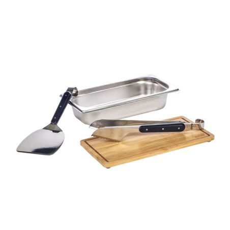 Coffret du chef ENO Plancha Inox Bambou 17cm 3224780043133