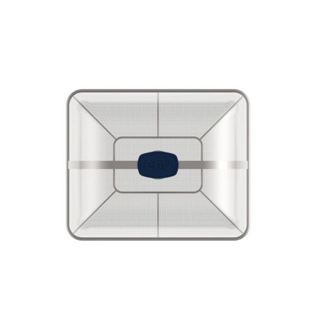 Dôme Inox rectangulaire 28 cm mailles fines poignée 3224780040774