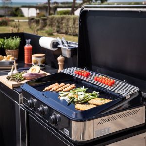 Grille repos plancha ENO 75-80cm Inox Ajustable 75-80-3000