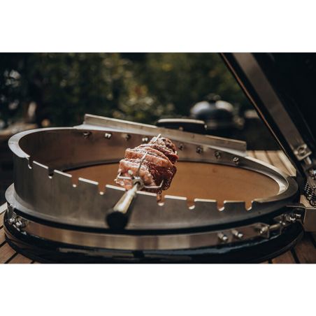 Rôtissoire motorisée pour Kamado LeChef Monolith