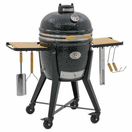 Barbecue Kamado Monolith TWO.66 sur chariot Noir 52 cm