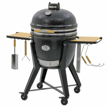 Barbecue Kamado Monolith TWO.66 sur chariot Noir 52 cm