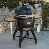 Barbecue Kamado Monolith TWO.55 Noir avec chariot 44 cm