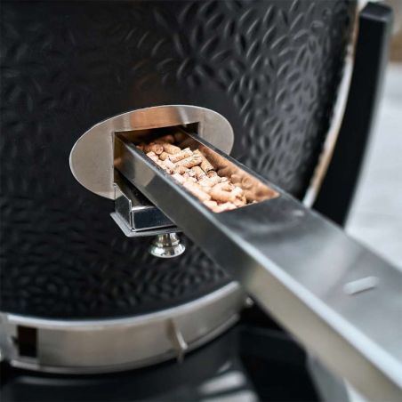 Barbecue Kamado Monolith TWO.55 Noir avec chariot 44 cm