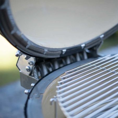 Barbecue Kamado Monolith TWO.55 Noir avec chariot 44 cm