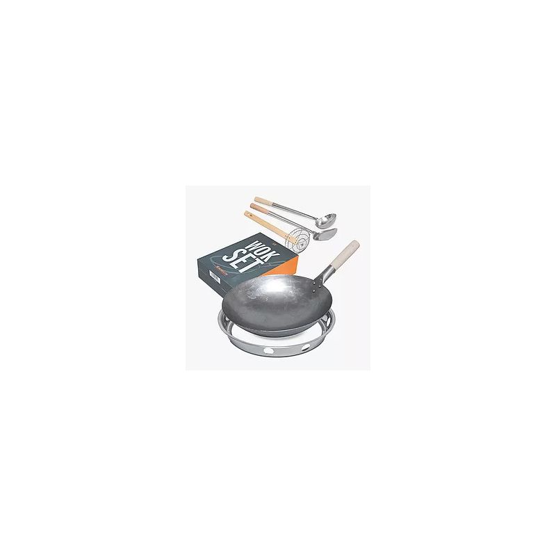 Set pour Wok au Barbecue Monolith 46 cm Inox
