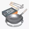 Set pour Wok au Barbecue Monolith 46 cm Inox