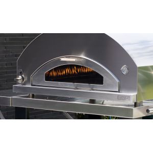 Four pizza OVENHEAT bois LUX 5 - Gris + Pelle à pizzas