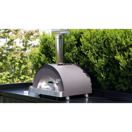 Four pizza OVENHEAT gaz ALBOR 1 - Gris + Pelle à pizzas
