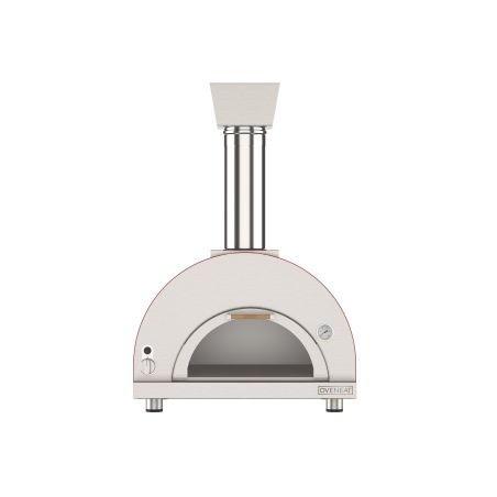 Four pizza OVENHEAT gaz LUX 2 - Rouge + Pelle à pizzas