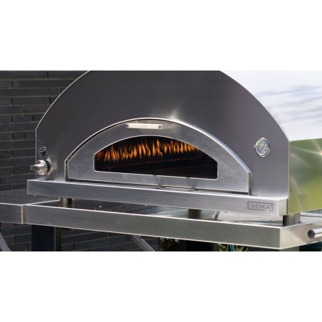 Four pizza OVENHEAT gaz LUX 5 - Gris + Pelle à pizzas