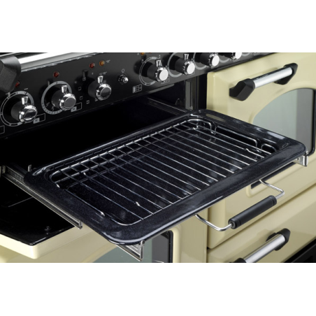 Piano de cuisson Falcon CLASSIC DELUXE induction 110 cm - Noir Laiton