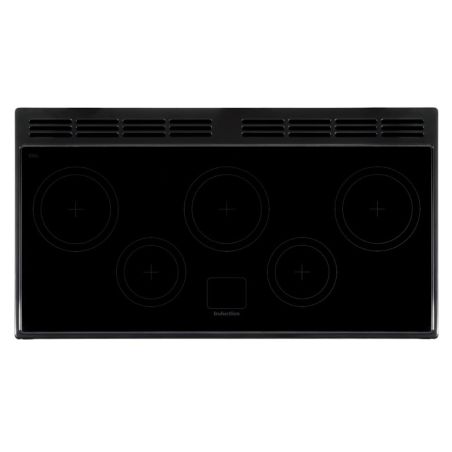 Piano de cuisson Falcon CLASSIC DELUXE induction 110 cm - Noir Laiton