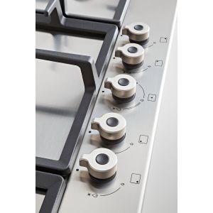 Plaque de cuisson gaz BERTAZZONI Professional 5 brûleurs 75 cm Inox P755CPROX