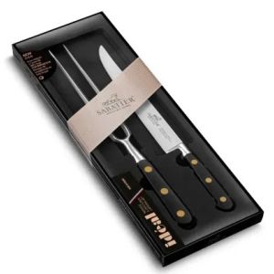 Coffret Découpe 2 Pièces Idéal Rivets Laiton Lion Sabatier