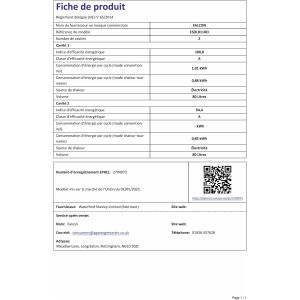 Piano de cuisson FALCON Estel Deluxe 110 cm induction BC