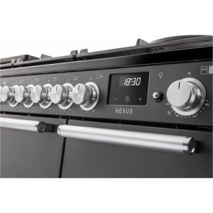 Piano de cuisson Falcon Nexus NGC Mixte 90 cm | 5 feux gaz & double four