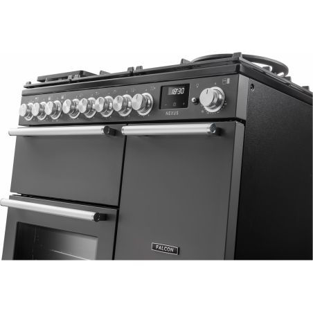Piano de cuisson Falcon Nexus NGC Mixte 90 cm | 5 feux gaz & double four