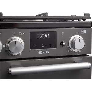 Piano de cuisson Falcon Nexus NGC Mixte 90 cm | 5 feux gaz & double four