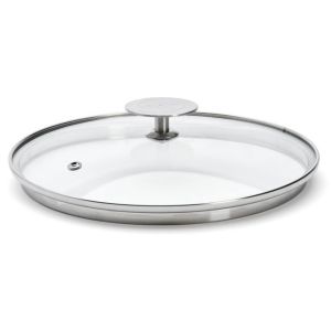 Couvercle en verre De Buyer ALCHIMY Ø 20 cm | Inox & verre trempé