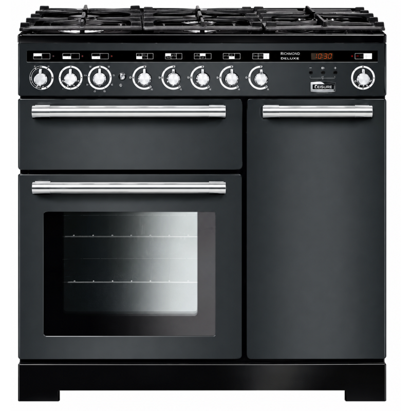 Piano de cuisson Falcon Encore Deluxe 90 cm | 5 feux gaz & double four