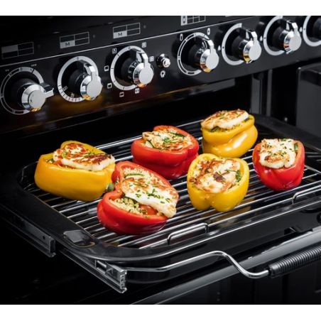 Piano de cuisson Falcon Encore Deluxe 90 cm | 5 feux gaz & double four