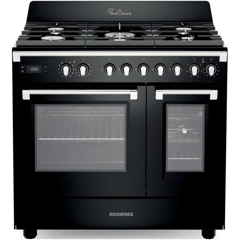 Piano de cuisson Rosières RGM95D2 90 cm | Double four et 5 feux gaz