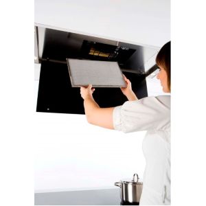 Groupe filtrant plafonnier Novy 820 MINI PURELINE 90 cm Inox