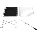 Cuisinière butanette Glem GA960PCGIX 90cm Mixte