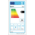 Hotte décorative murale Novy Flat'line D7600 90cm