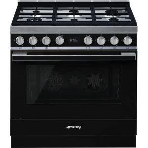 Piano de cuisson Smeg CPF9GP 90cm mixte Pyrolyse