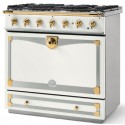 Piano de cuisson La Cornue ALBERTINE 90cm mixte blanc pur